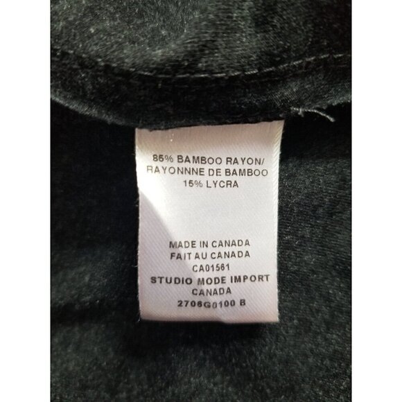 Robert Kitchen Women's Waterfall Unstructured Blazer Size S Heathered Black - Picture 4 of 6